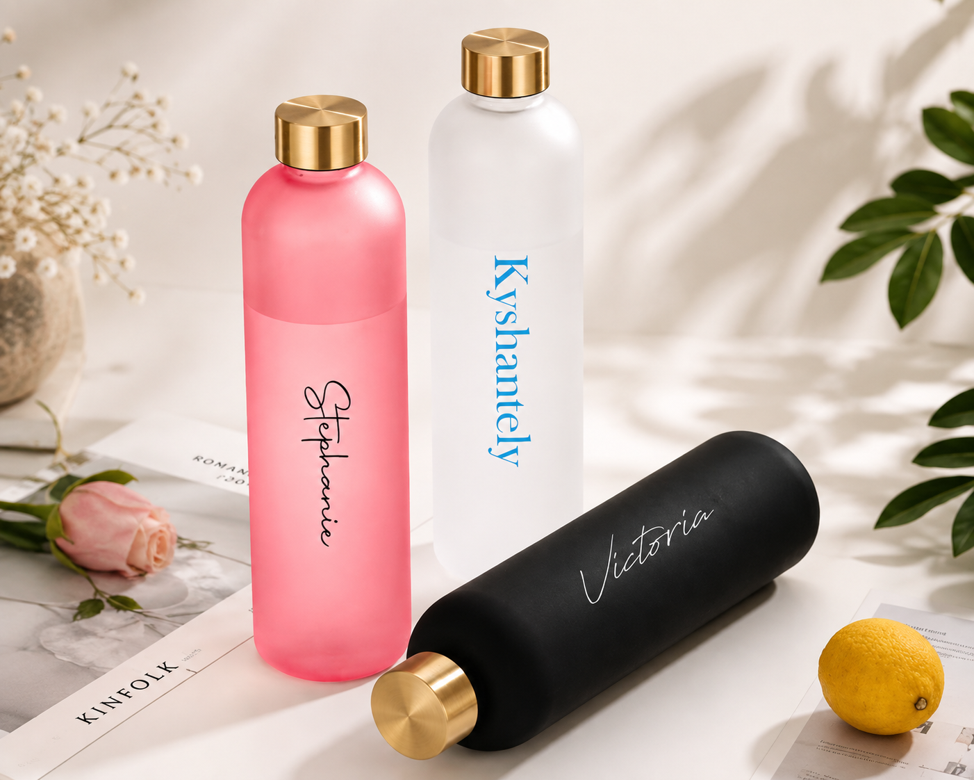 personalised water bottle